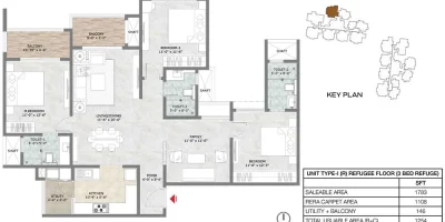 Prestige Suncrest Apartments Floor plan