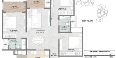 Prestige Suncrest Apartments Floor plan