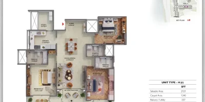 Prestige Raintree Park Floor plan