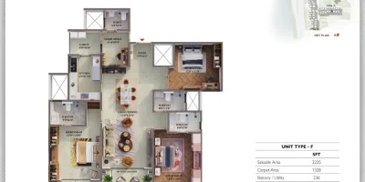 Prestige Raintree Park Floor plan
