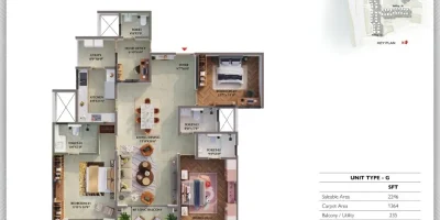 Prestige Raintree Park Floor plan