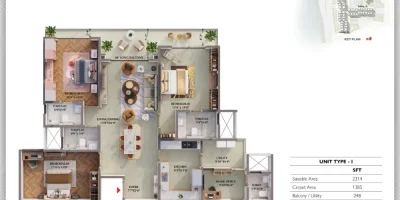 Prestige Raintree Park Floor plan