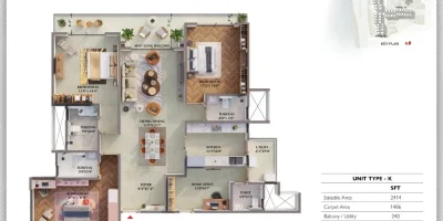 Prestige Raintree Park Floor plan
