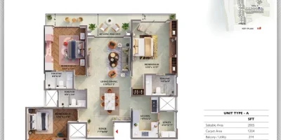 Prestige Raintree Park Floor plan