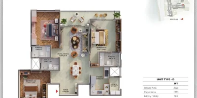 Prestige Raintree Park Floor plan