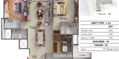 Prestige Raintree Park Floor plan