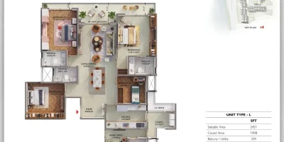 Prestige Raintree Park Floor plan