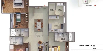 Prestige Raintree Park Floor plan