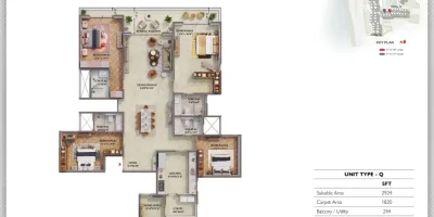 Prestige Raintree Park Floor plan