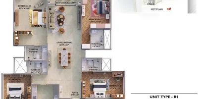 Prestige Raintree Park Floor plan