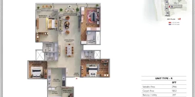 Prestige Raintree Park Floor plan