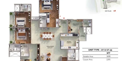 Prestige Raintree Park Floor plan